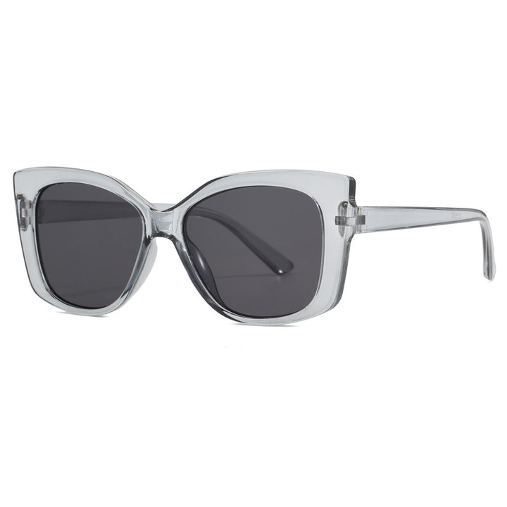 Damen Modische Cat-Eye-Sonnenbrille mit modernem Design Karnz
