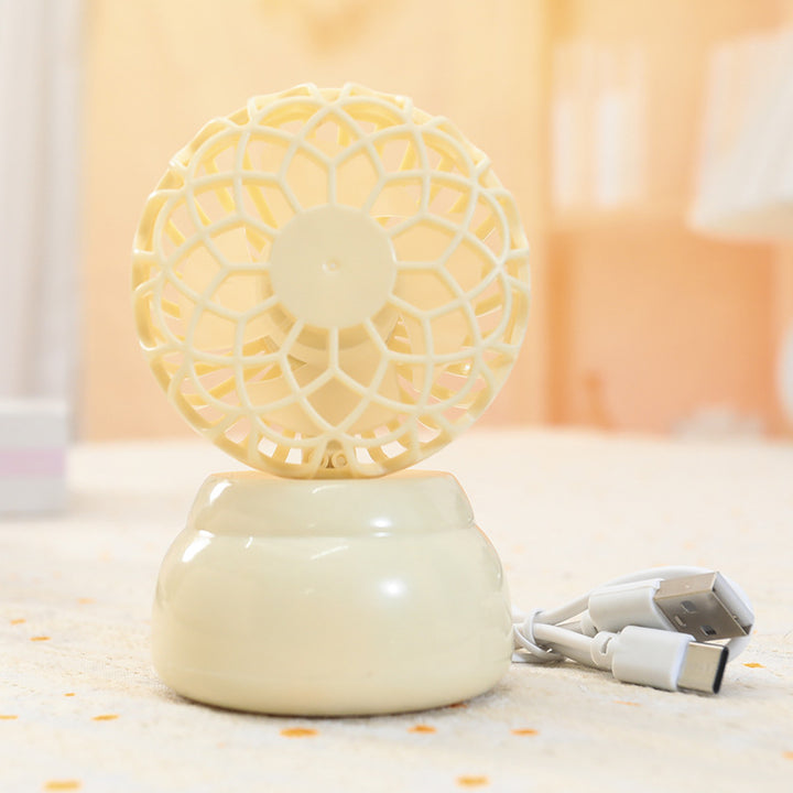 Unisex Tragbarer USB Tischventilator mit durchdachtem Design Karnz
