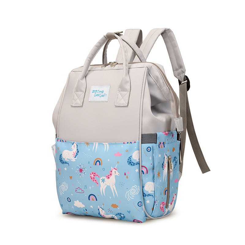 Eclectic Unicorn Design Wickelrucksack Karnz