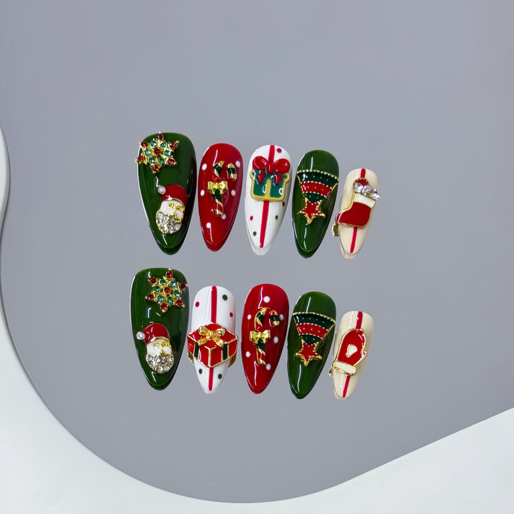 Festliches Themen-Nagelkunst-Set Karnz