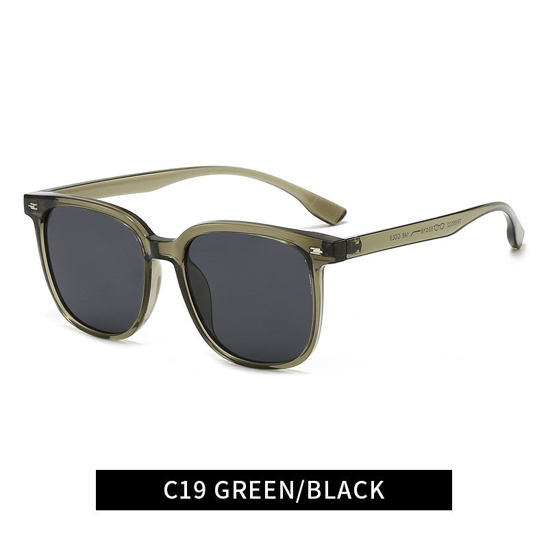 Damen modische Sonnenbrille im modernen rechteckigen Design Karnz