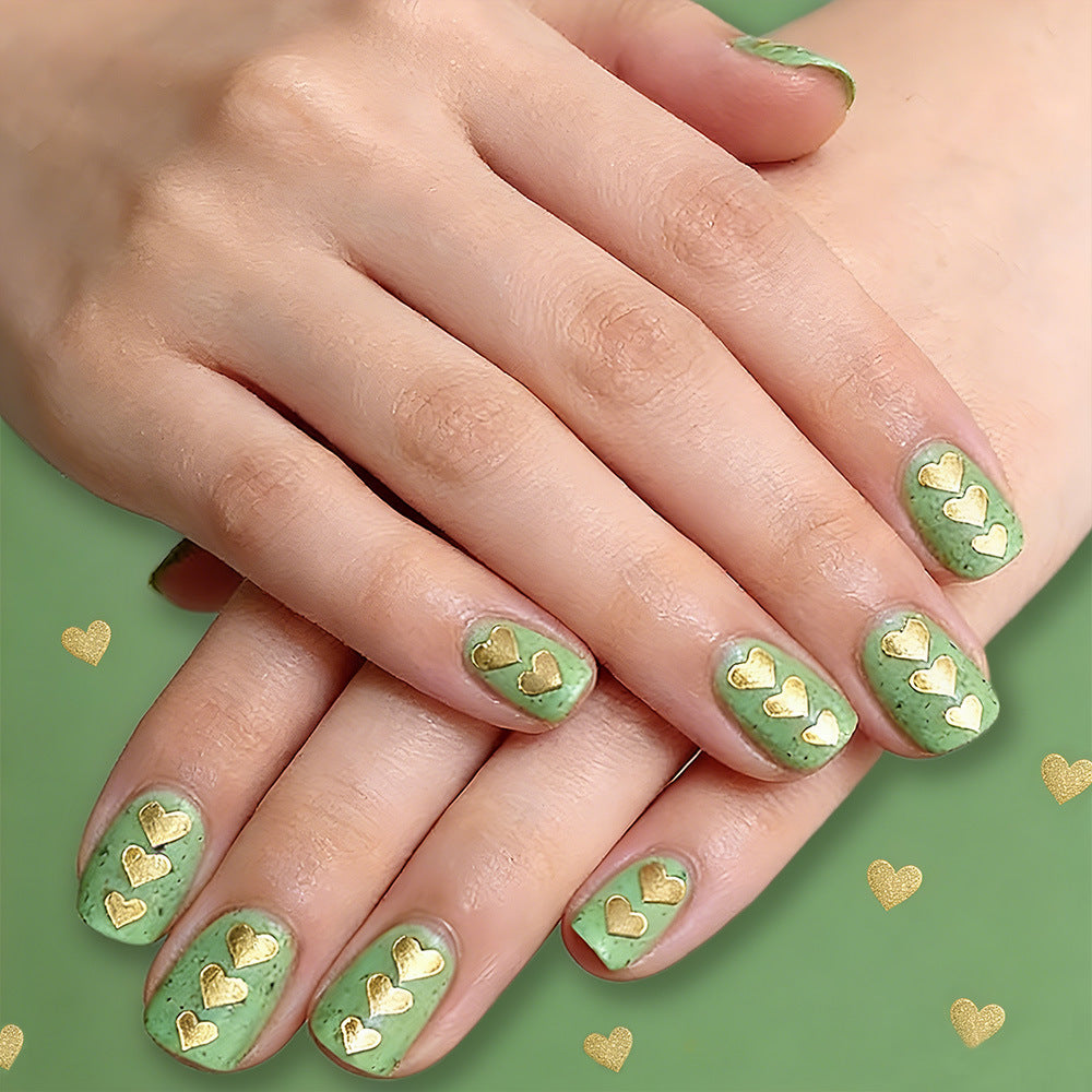 Künstlerisches Herz-verschönertes Nagelkunstset Karnz