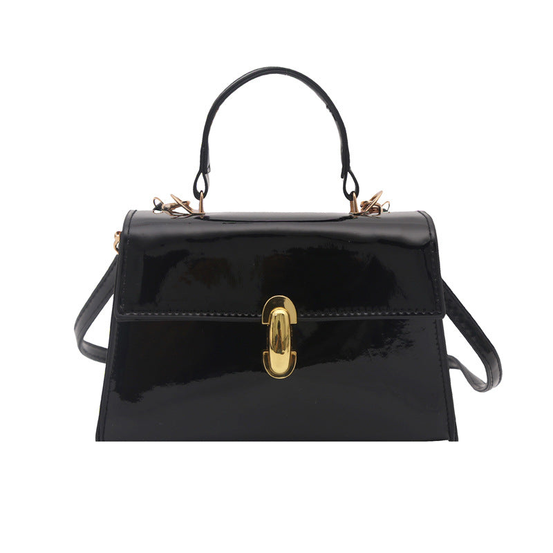 Luxuriöse Lackleder-Tasche