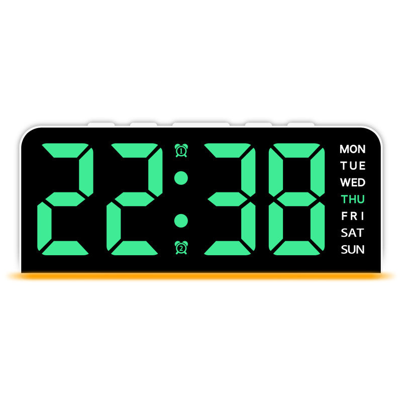 Digitaler LED-Wecker mit Farbwechsel Karnz