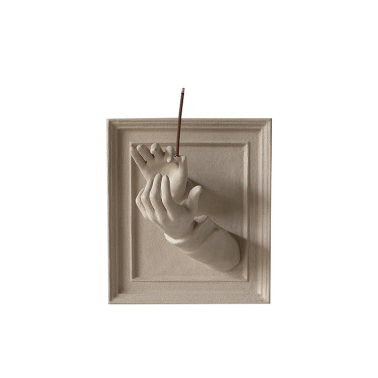 Künstlerische Hand Wand Skulptur