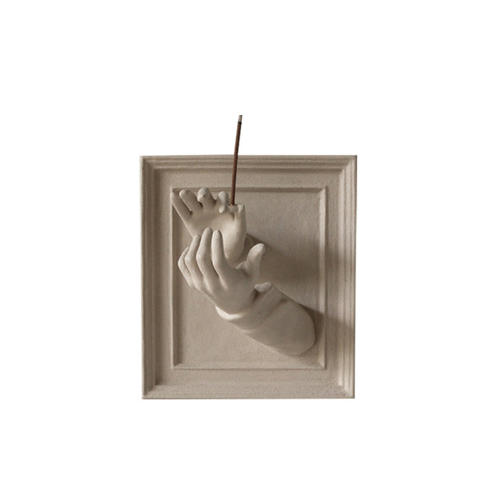 Künstlerische Hand Wand Skulptur