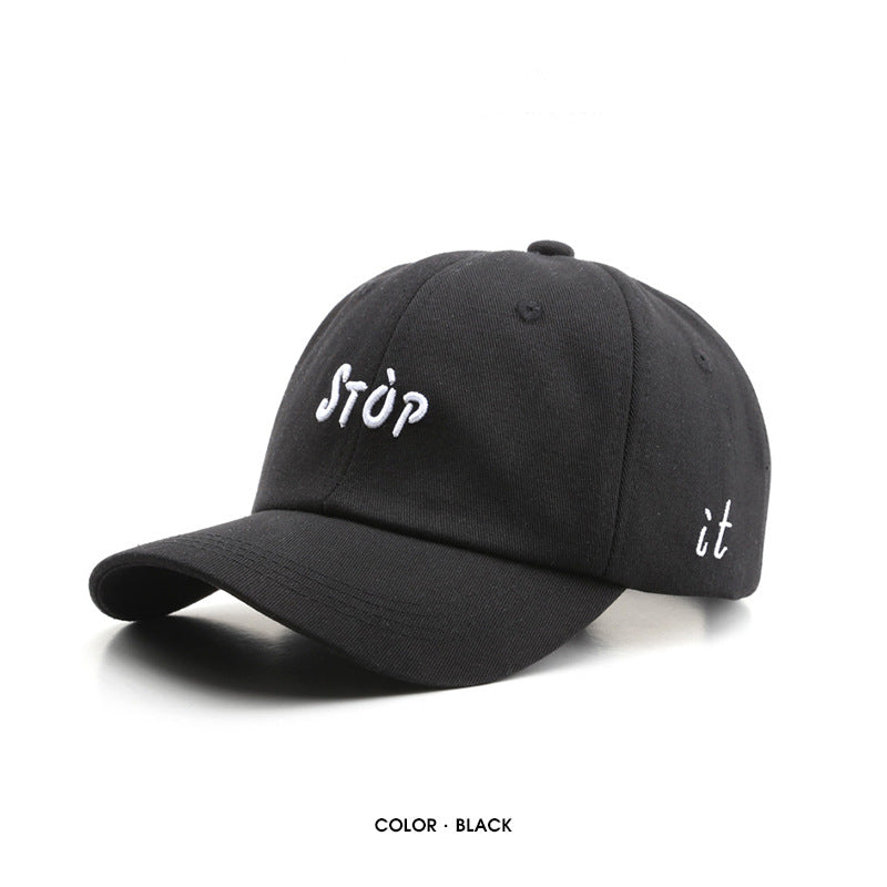 Stylische bestickte lässige Passform Cap