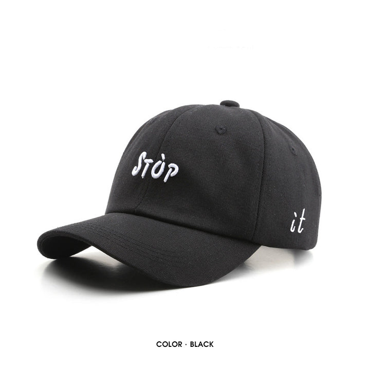 Stylische bestickte lässige Passform Cap
