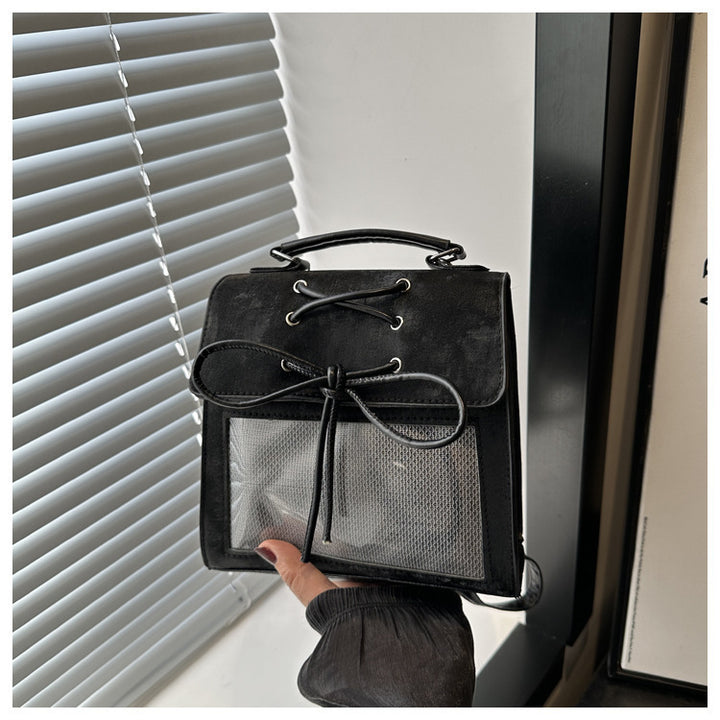 Chic Strukturierter Rucksack Karnz