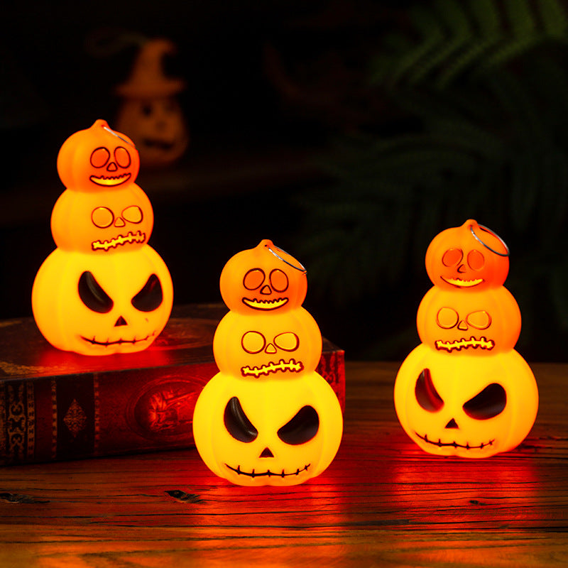 Gruselige Halloween LED Laterne