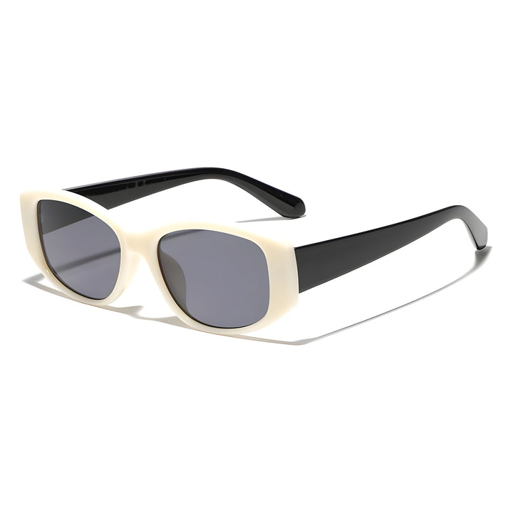 Damen modische Katzenaugen-Sonnenbrille mit holografischem Design Karnz