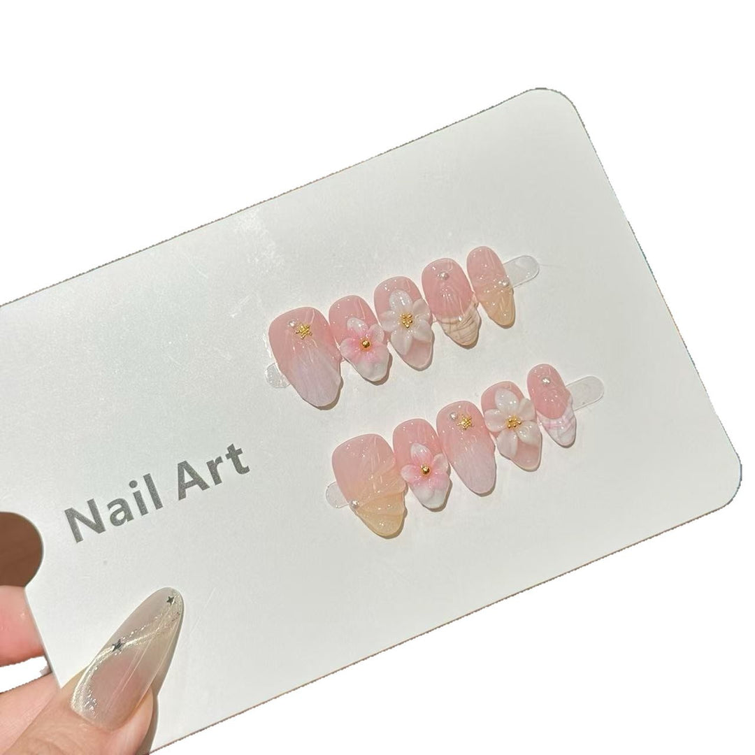 Blumen Kunst Press-On Nagel Set