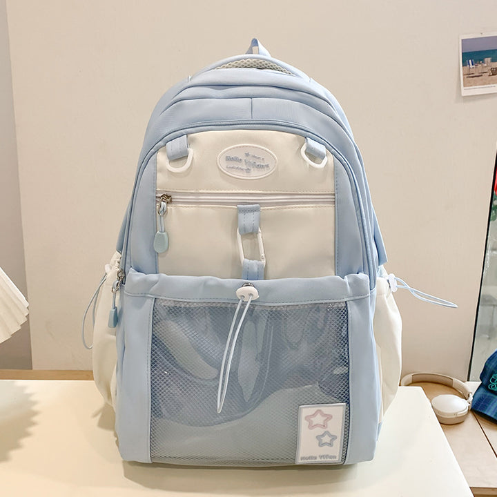 Stylische transparente Taschenrucksack