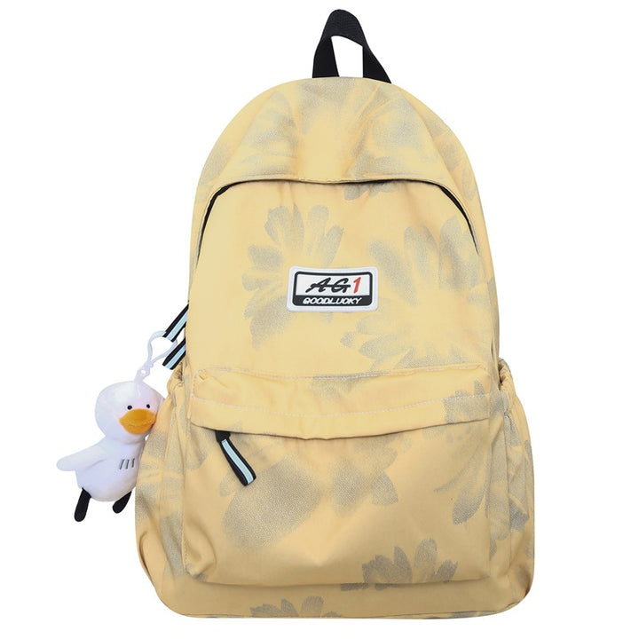 Verspielt Blumendruck Rucksack