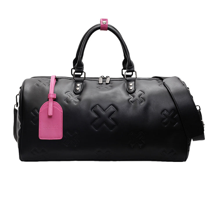 Langlebige Leder Wochenend Reisetasche Karnz