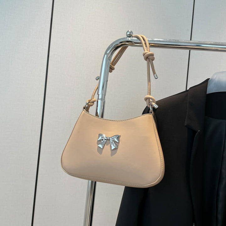 Elegante Bow-Detail Umhängetasche Karnz