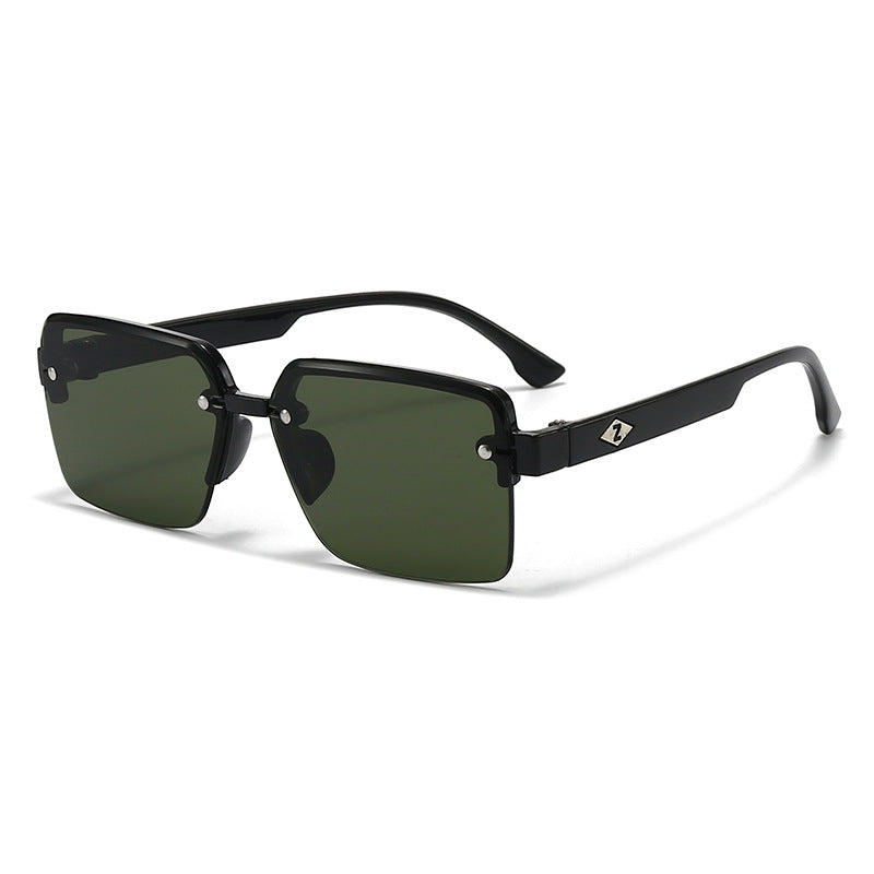 Damen modische quadratische Sonnenbrille mit polarisierendem Gläsern Karnz
