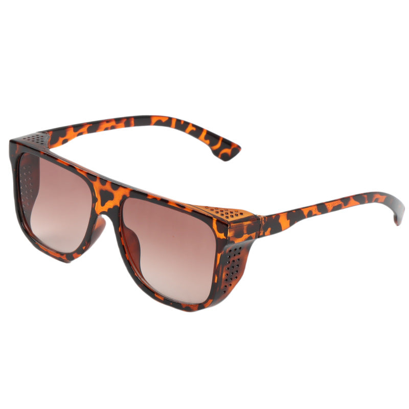 Damen modische Oversized-Sonnenbrille mit einzigartigem Akzent Karnz