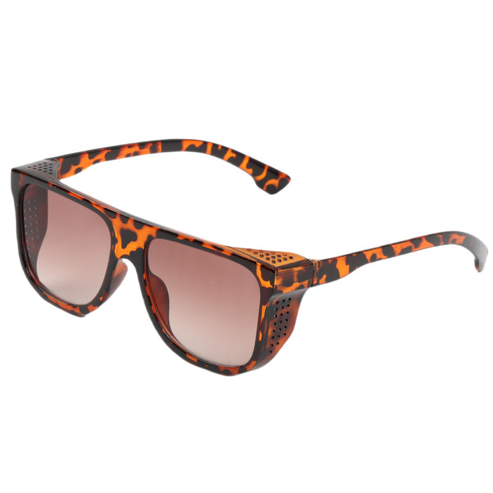 Damen modische Oversized-Sonnenbrille mit einzigartigem Akzent Karnz