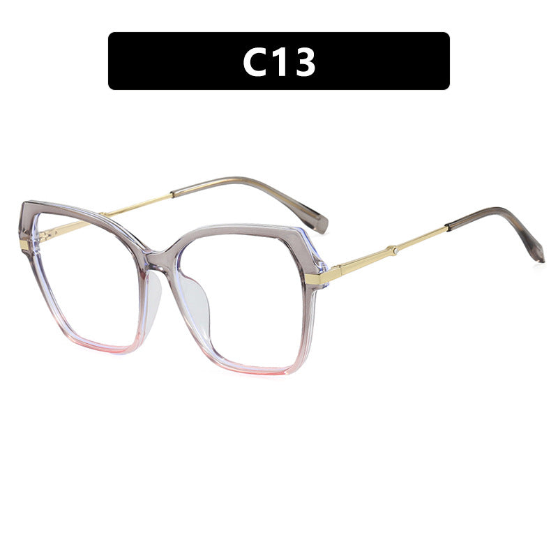 Damen quadratische Sonnenbrille mit elegantem Metallrahmen und schützendem UV-Filter Karnz