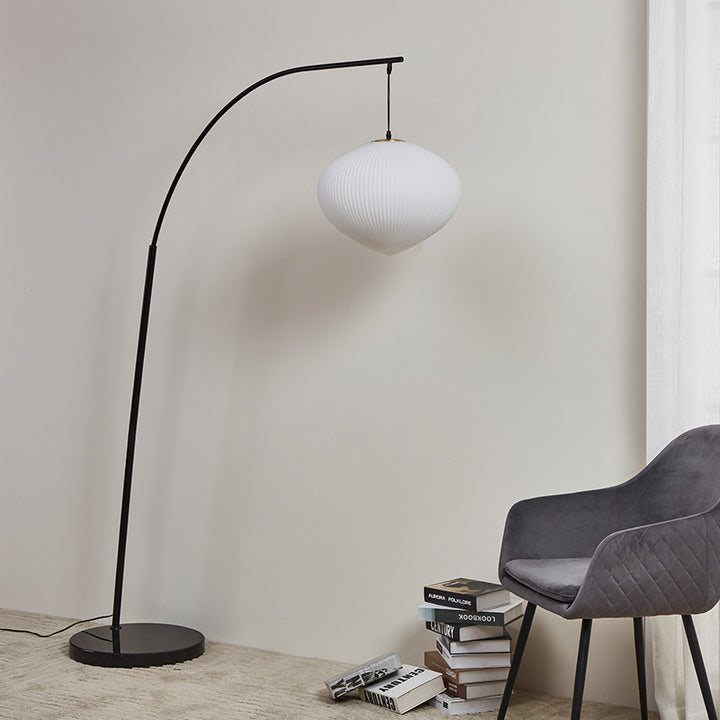 Moderne Bogen Stehlampe mit dekorativen Lichtern