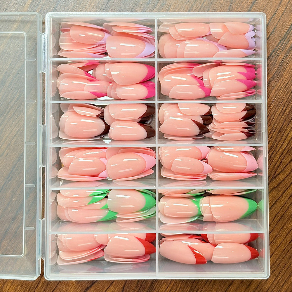 Weiche Gel falsche Nagelspitzen Set Karnz