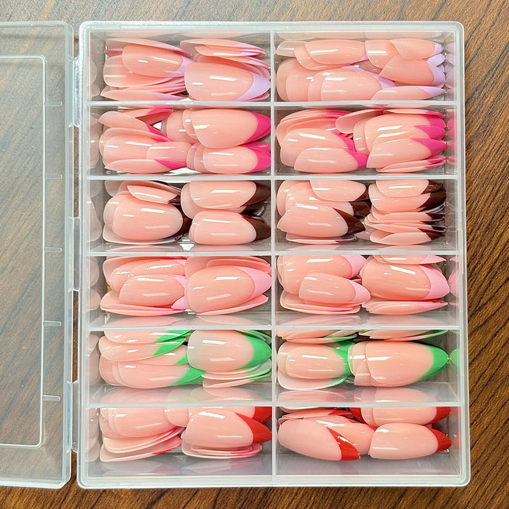Weiche Gel falsche Nagelspitzen Set Karnz