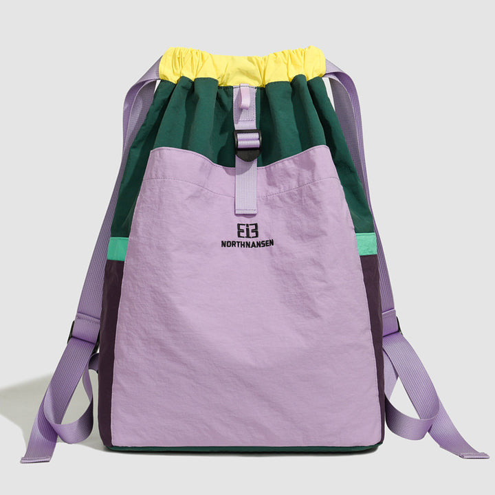 Farbenfroher Kordelzug Rucksack Karnz