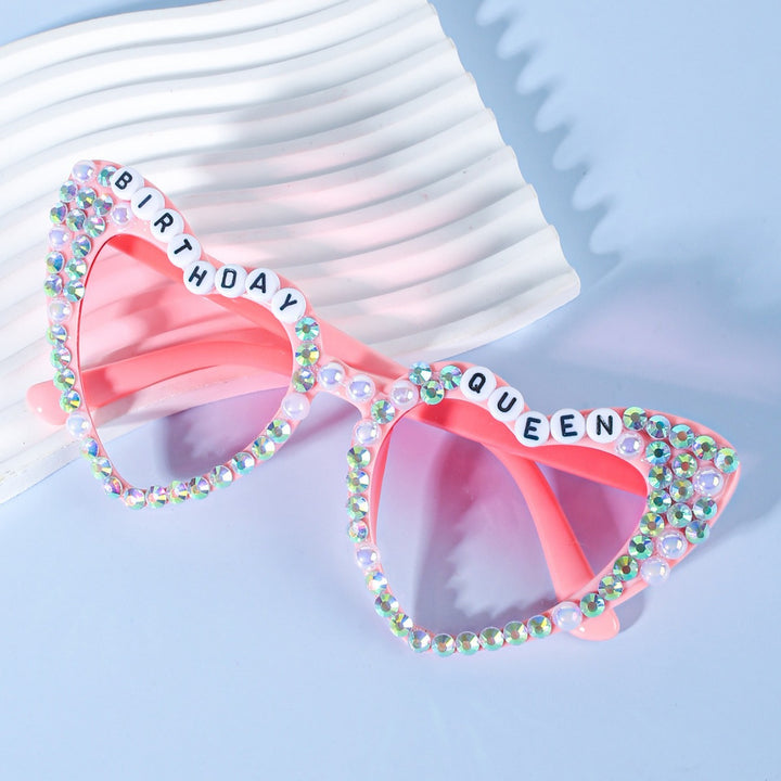 Herzförmige Braut-Sonnenbrille Karnz