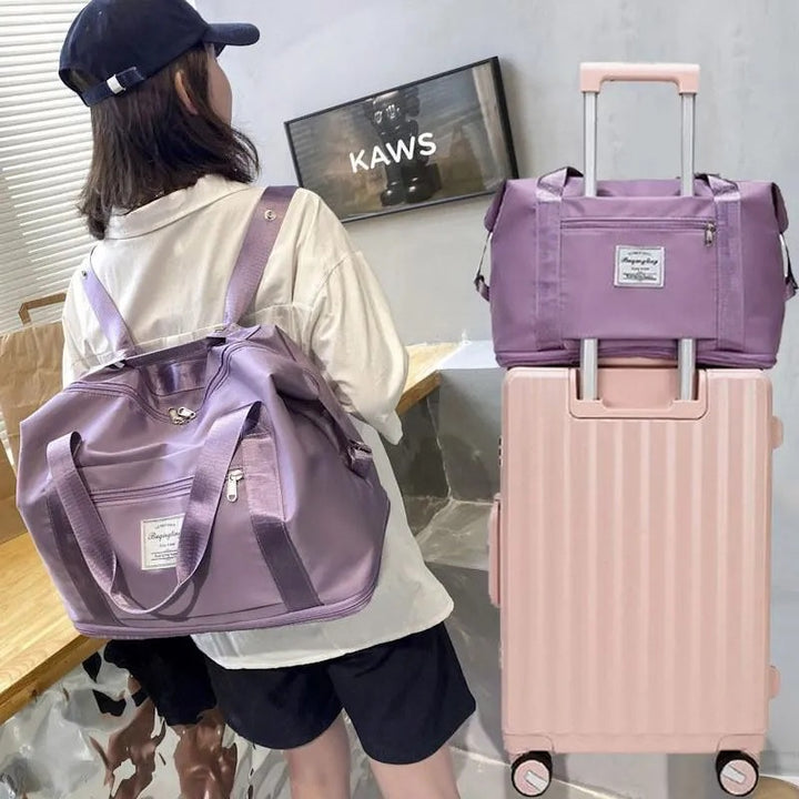 Vielseitige Reise Gym Duffle Bag mit verstellbaren Trägern und mehreren Taschen Karnz