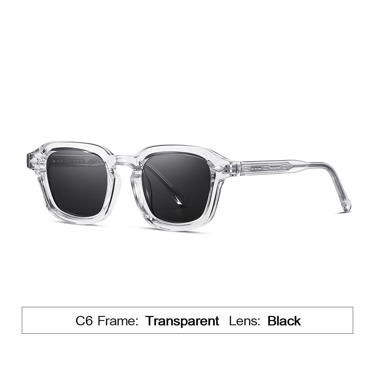 Damen modische Sonnenbrille mit innovativem Rahmen und polarisierenden Gläsern Karnz