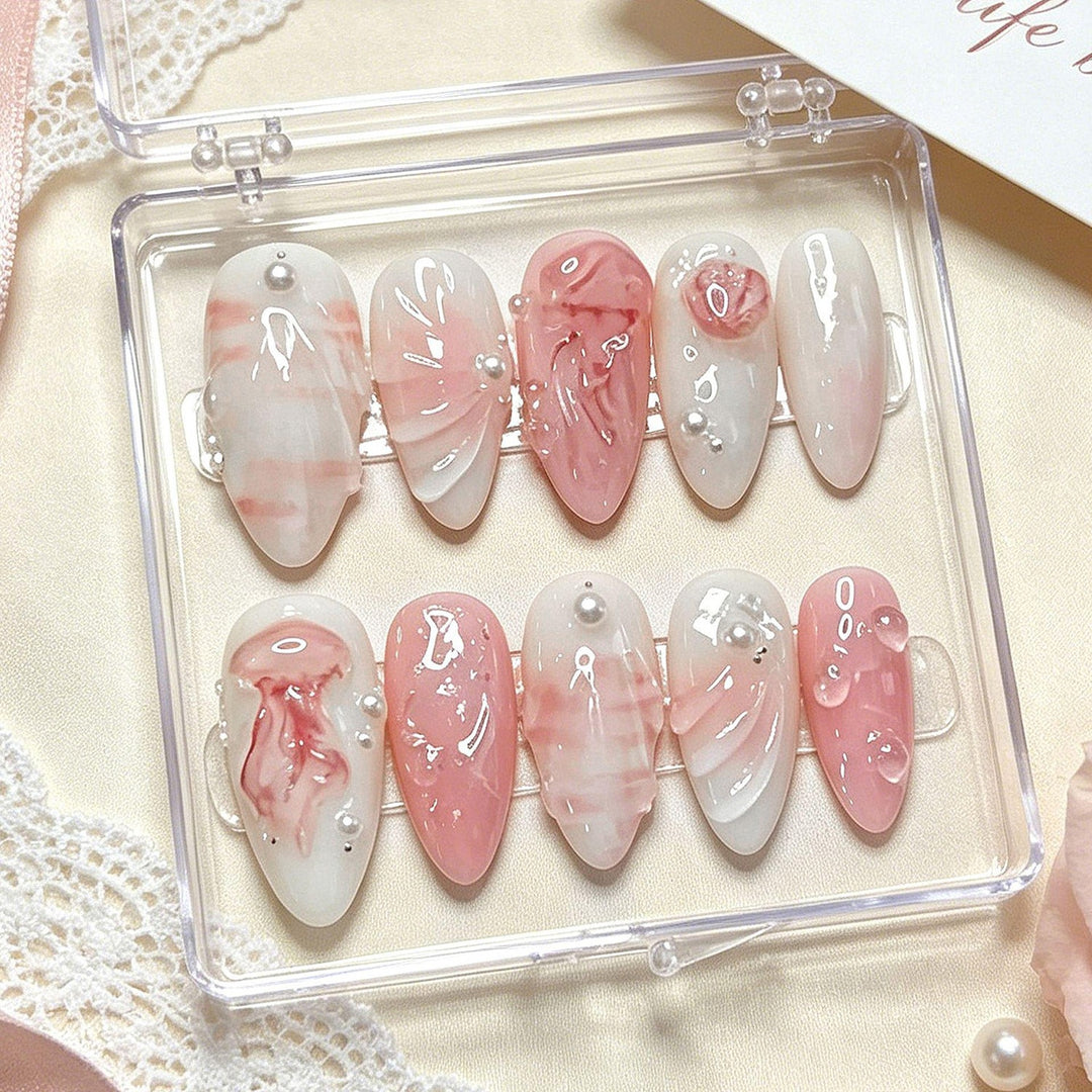 Künstlerische Press-On Nagelkollektion