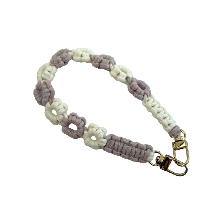 Florale Makramee Brillenhalter Karnz