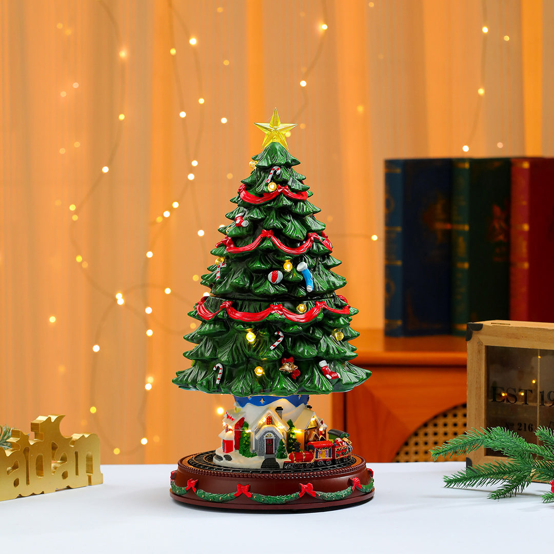 Dekorative LED Weihnachtsbaum Skulptur Karnz