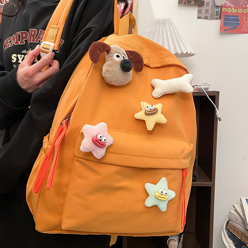Kinder spielerisches Charakterdesign Schulrucksack Karnz