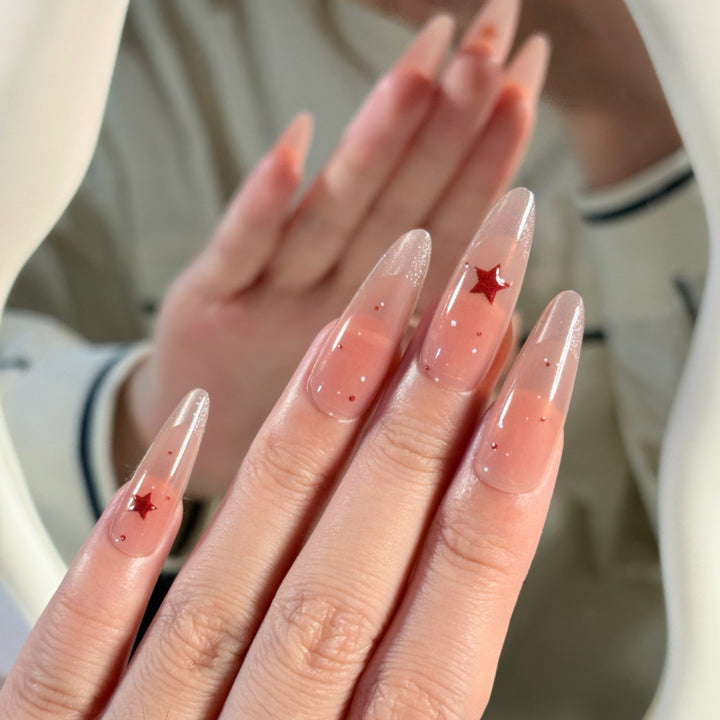 Glitter Nagelkunst Karnz