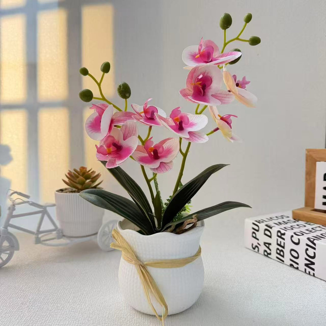Realistische Dekorative Orchideenpflanze