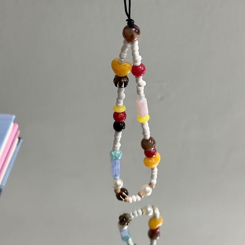 Bunte Perlen Brillen Kette Karnz 1790135504