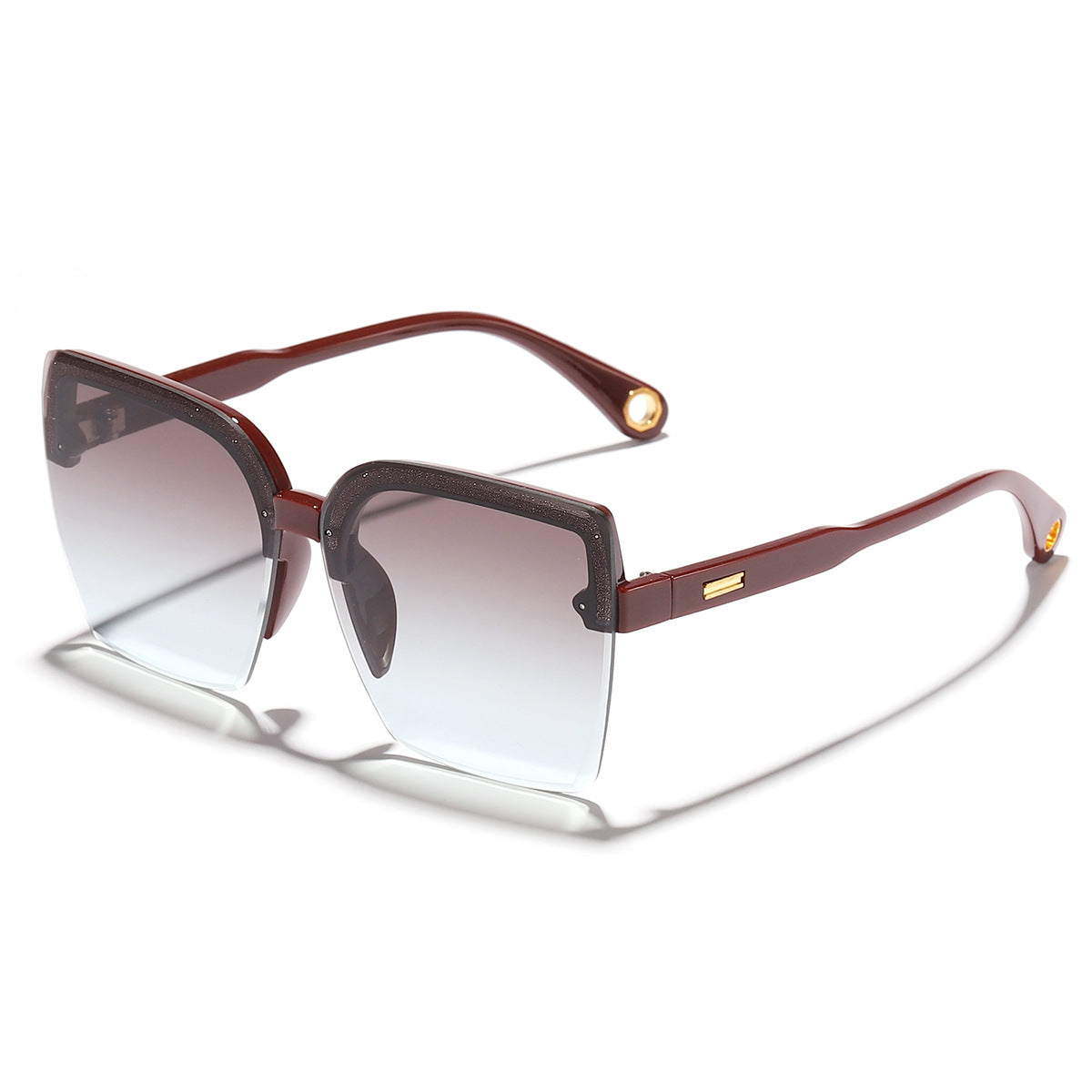 Damen modische Sonnenbrille mit elegantem Gradient-Design Karnz