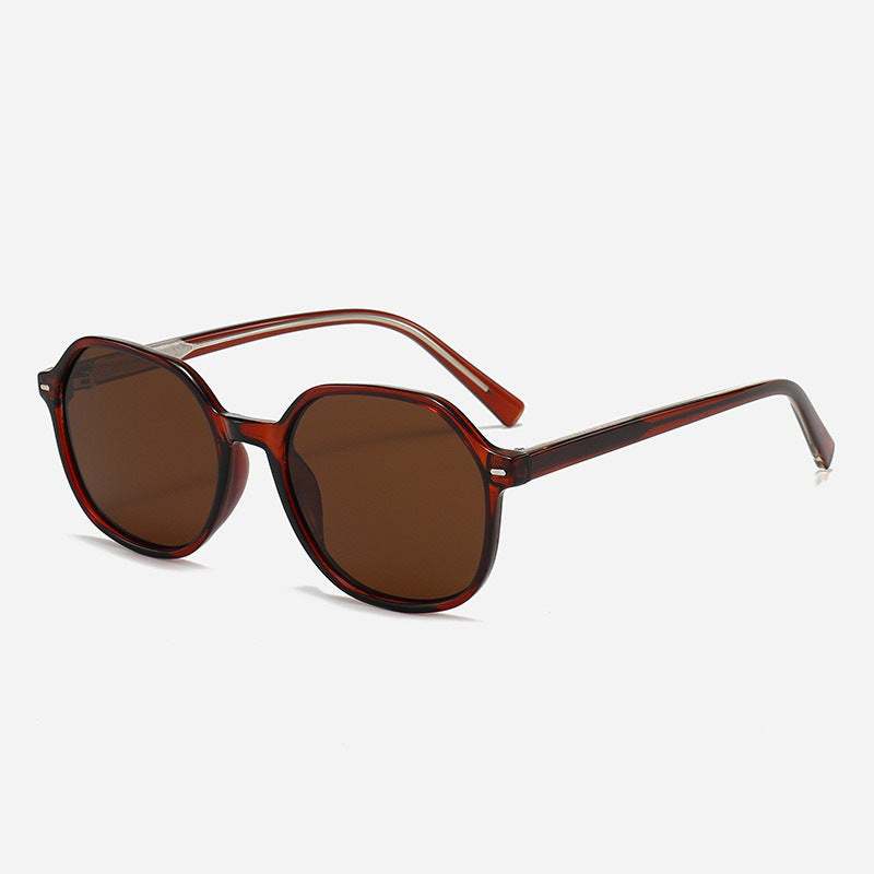 Damen modische Sonnenbrille im extravaganten Schildpatt-Design Karnz
