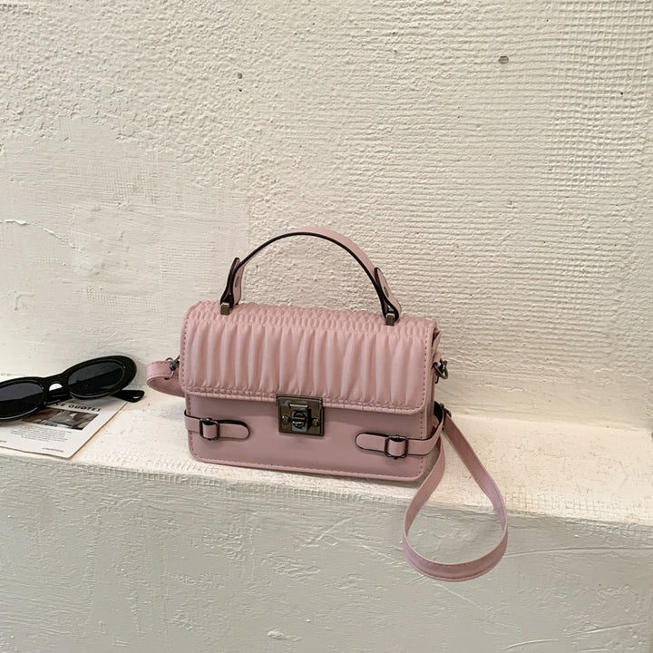 Elegante strukturierte Umhängetasche