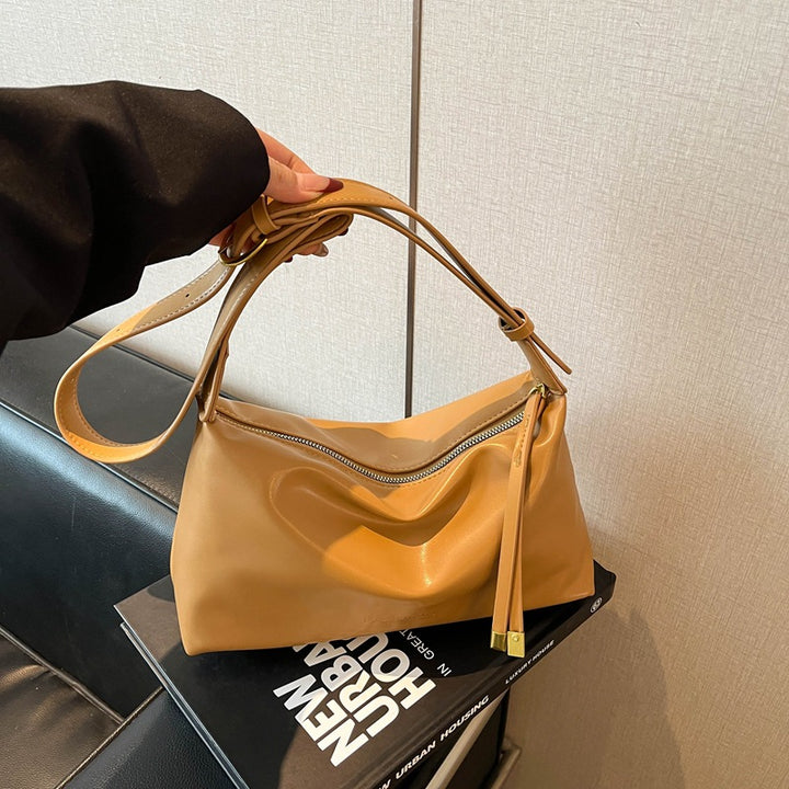 WoModern Minimalist Lederhandtasche Karnz