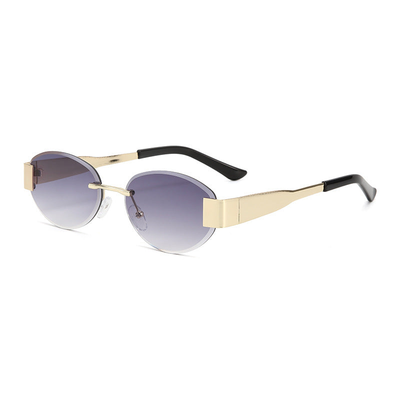 Damen glamouröse Sonnenbrille mit klarem, elegantem Rahmen und schützendem UV-Filter Karnz