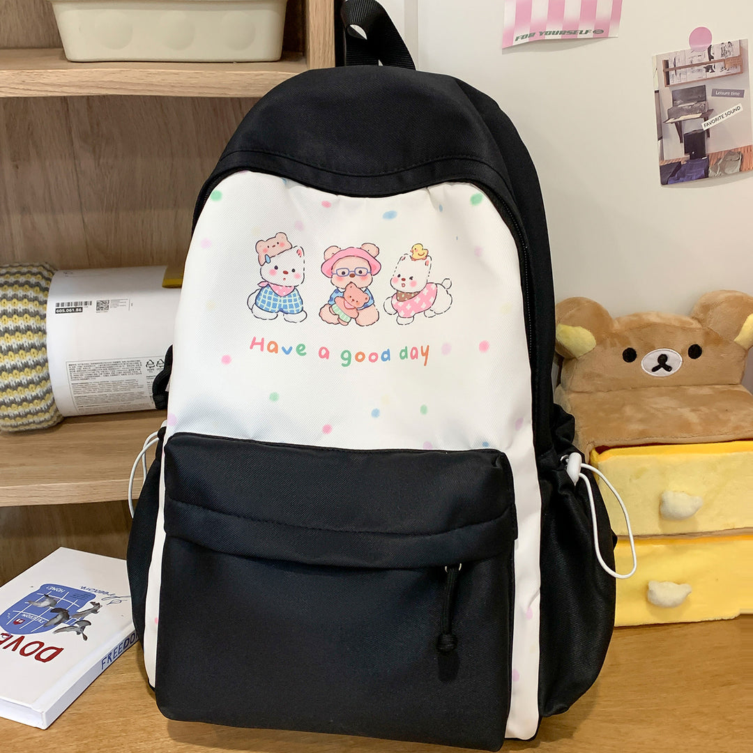 Süßer illustrierten Tier-Themen Rucksack Karnz