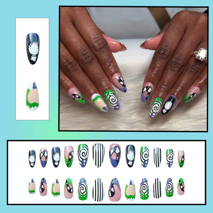 Künstlerische Nagelkunst
