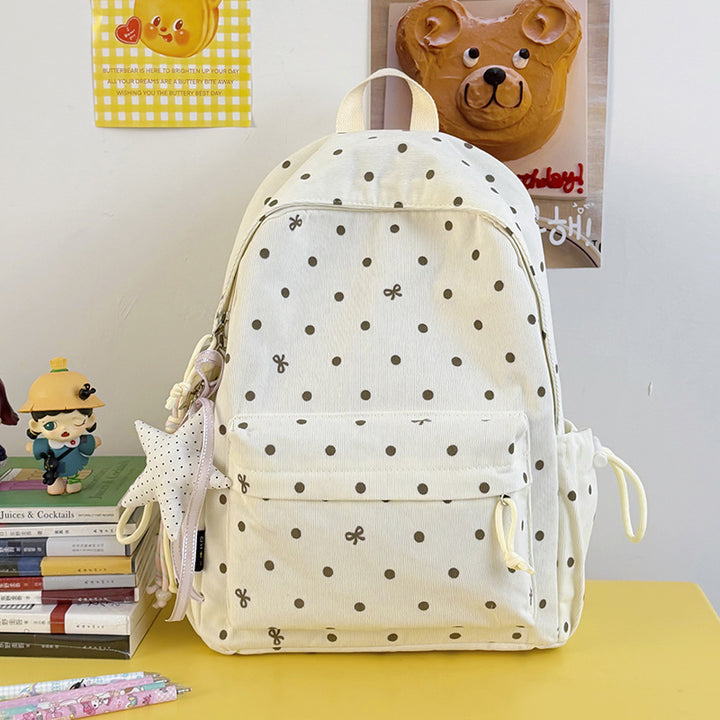 Lässiger gepunkteter Rucksack Karnz