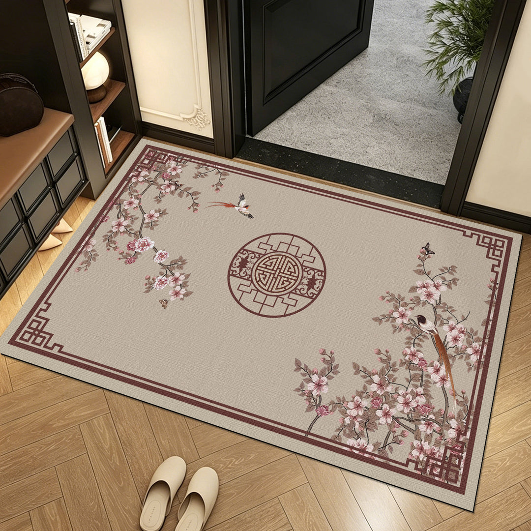 Eleganter orientalischer gemusterter Eingangsbereichsteppich