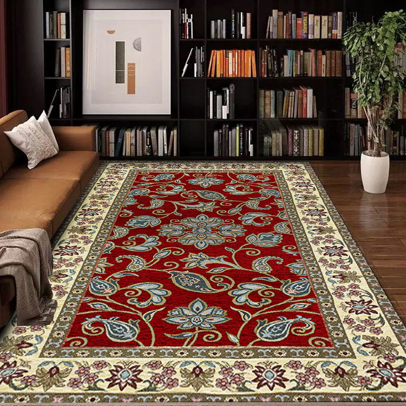 Vintage Floral Design Bereich Teppich