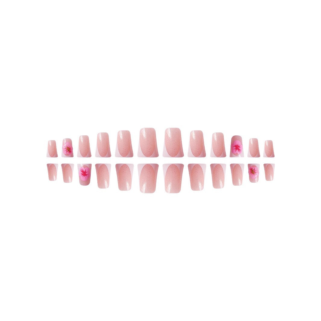 Blumen Acryl Nagelkunst Set Karnz