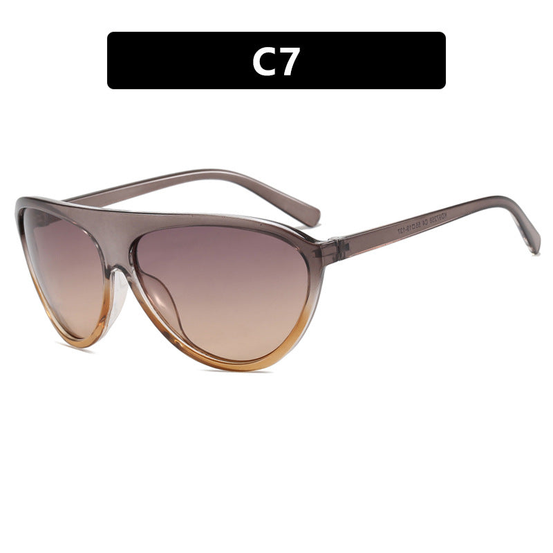Damen Sportliche Sonnenbrille mit modernem Schutzdesign Karnz